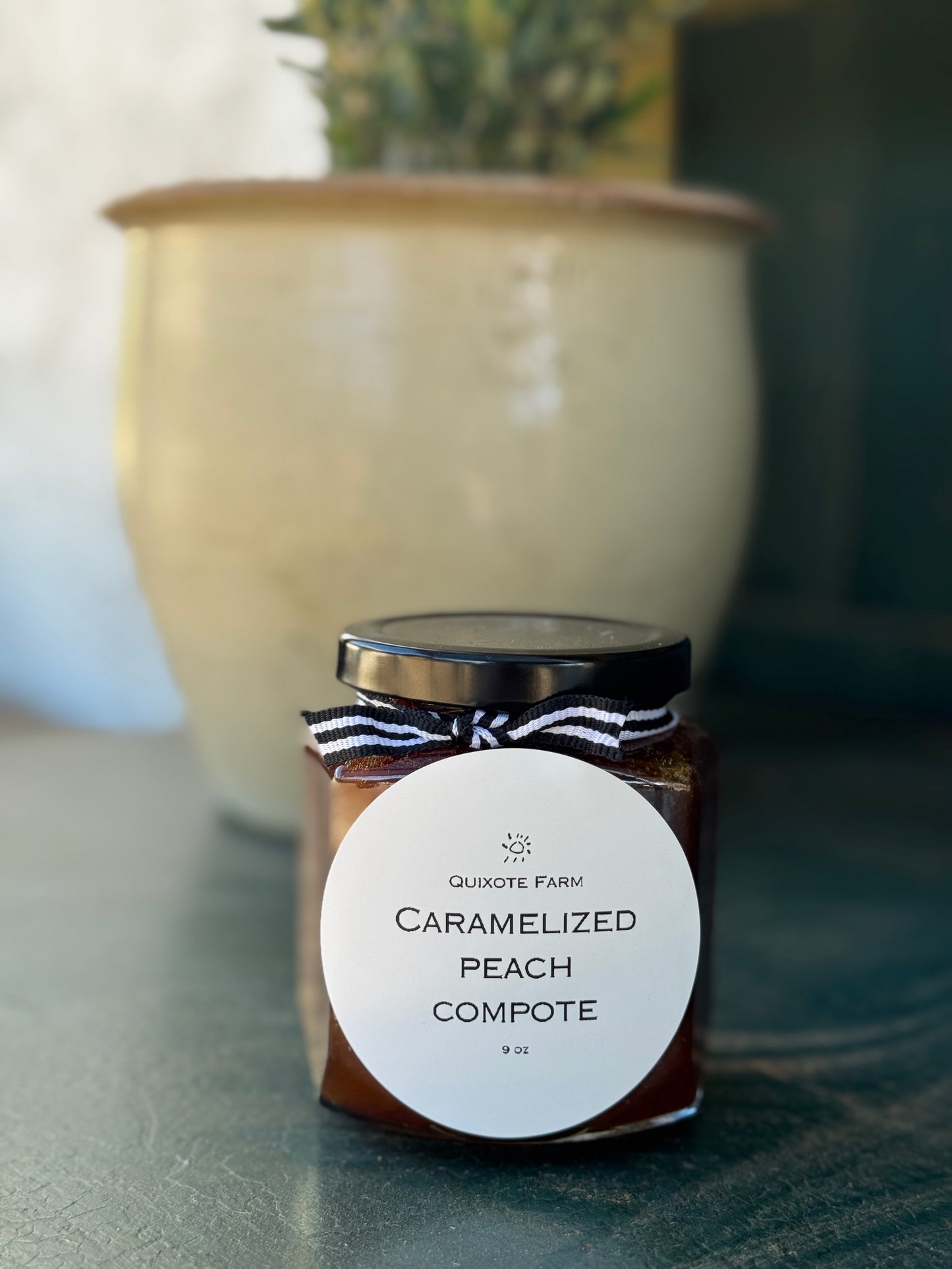 Caramelized Peach Compote