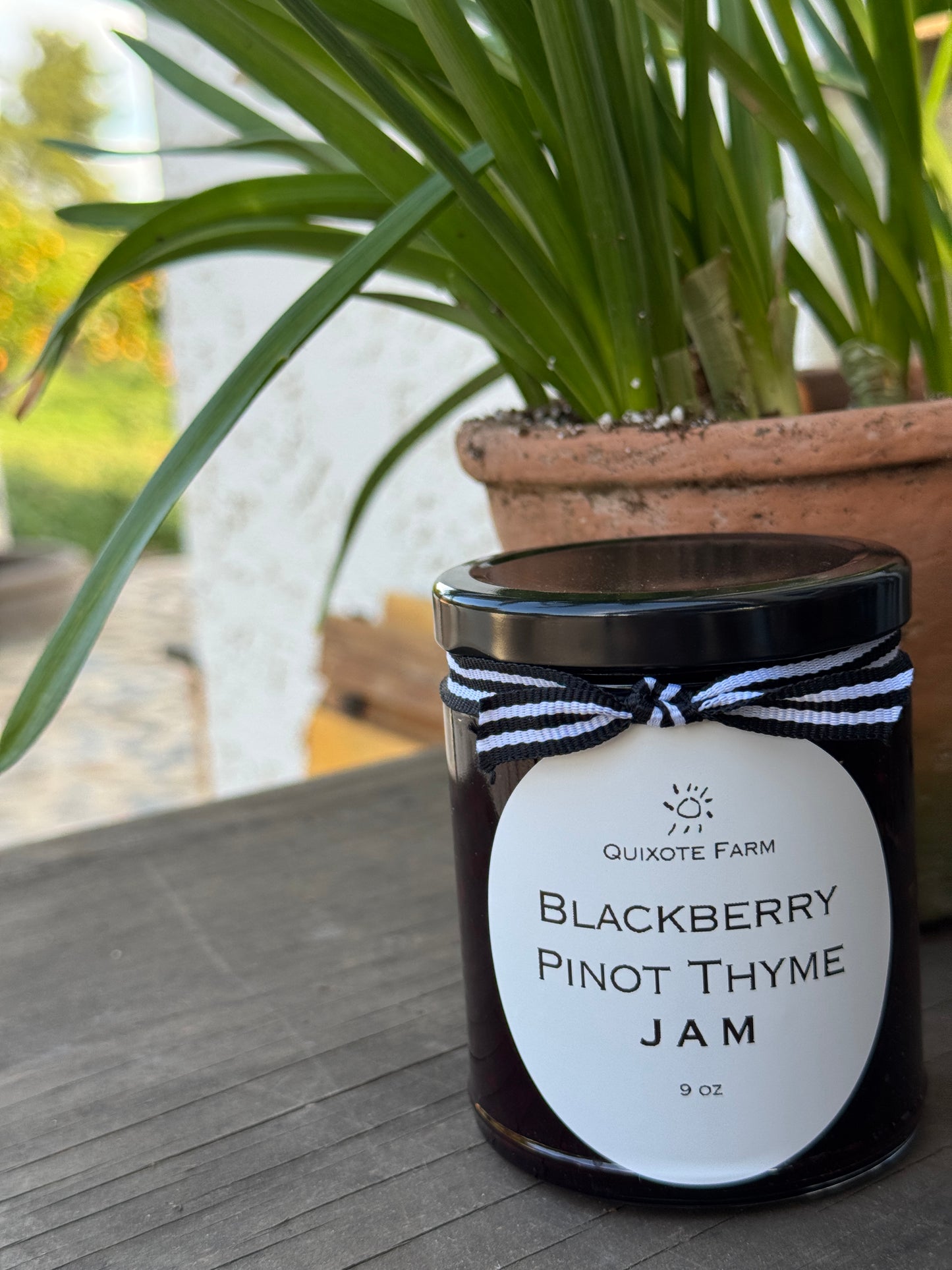 Blackberry Pinot Thyme Jam