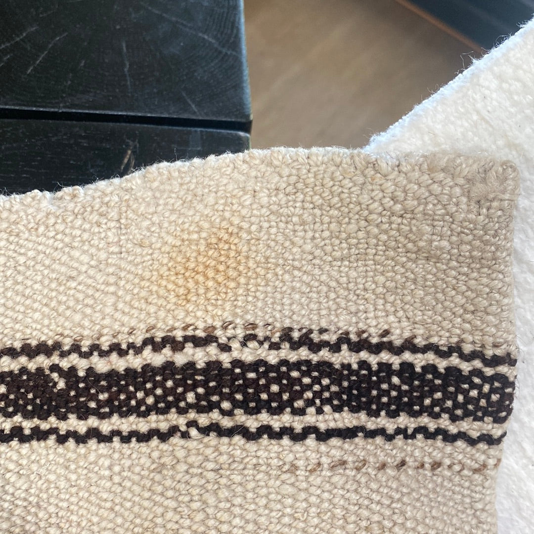 Vintage Striped Grain Sack