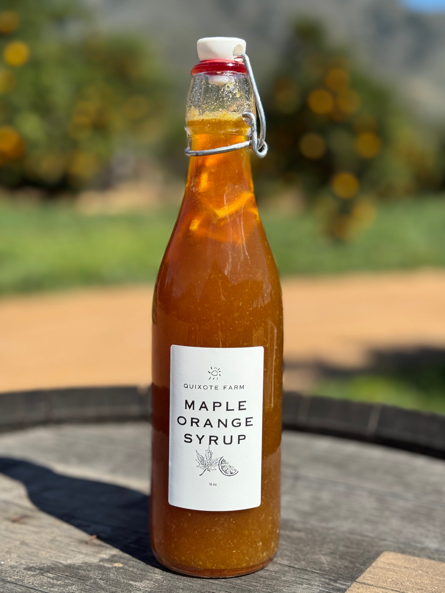 Maple Orange Syrup