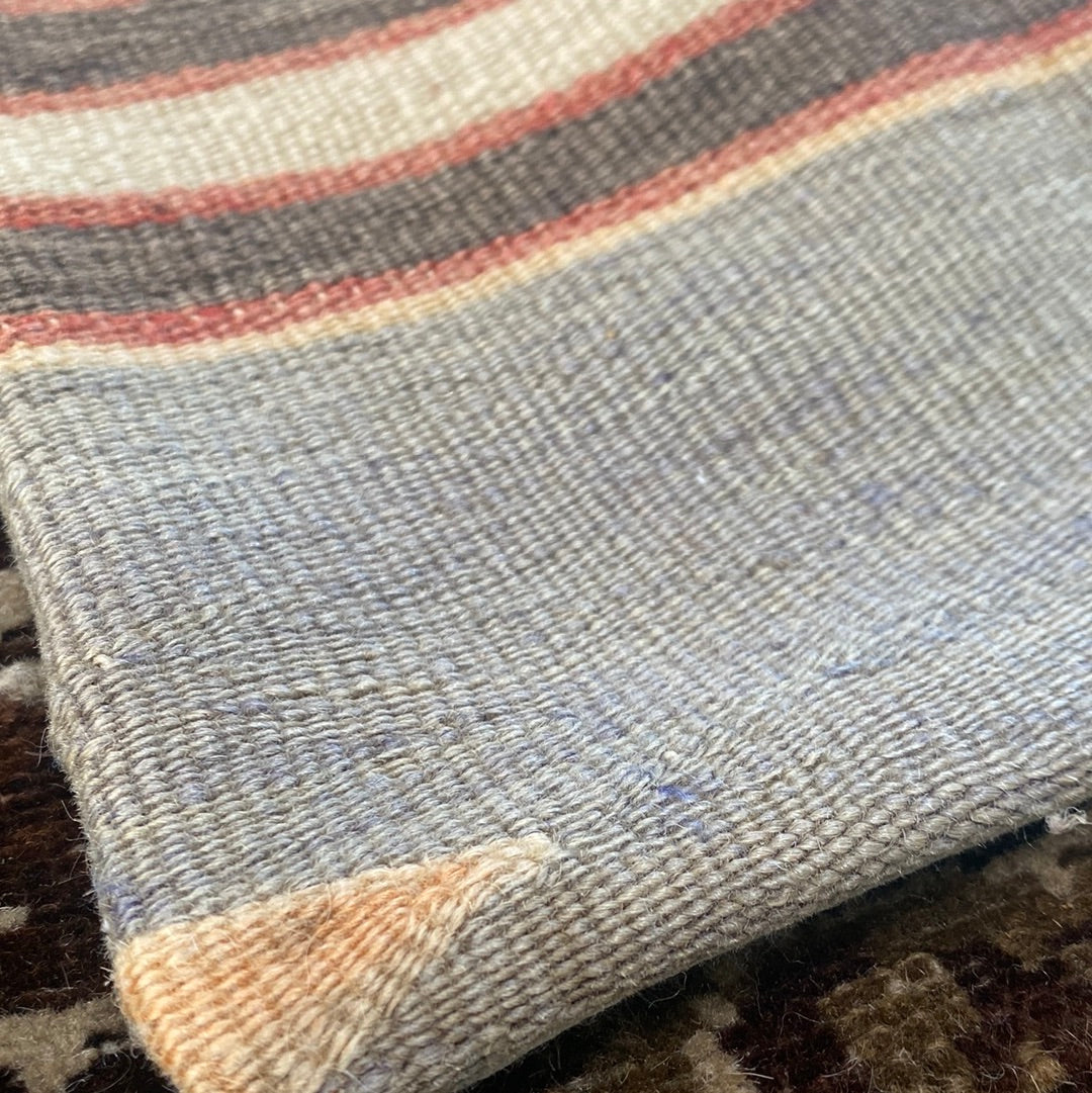 “Esme” Vintage Kilim Wool Pillow 16 x 16