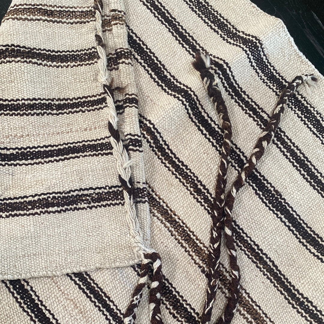 Vintage Striped Grain Sack