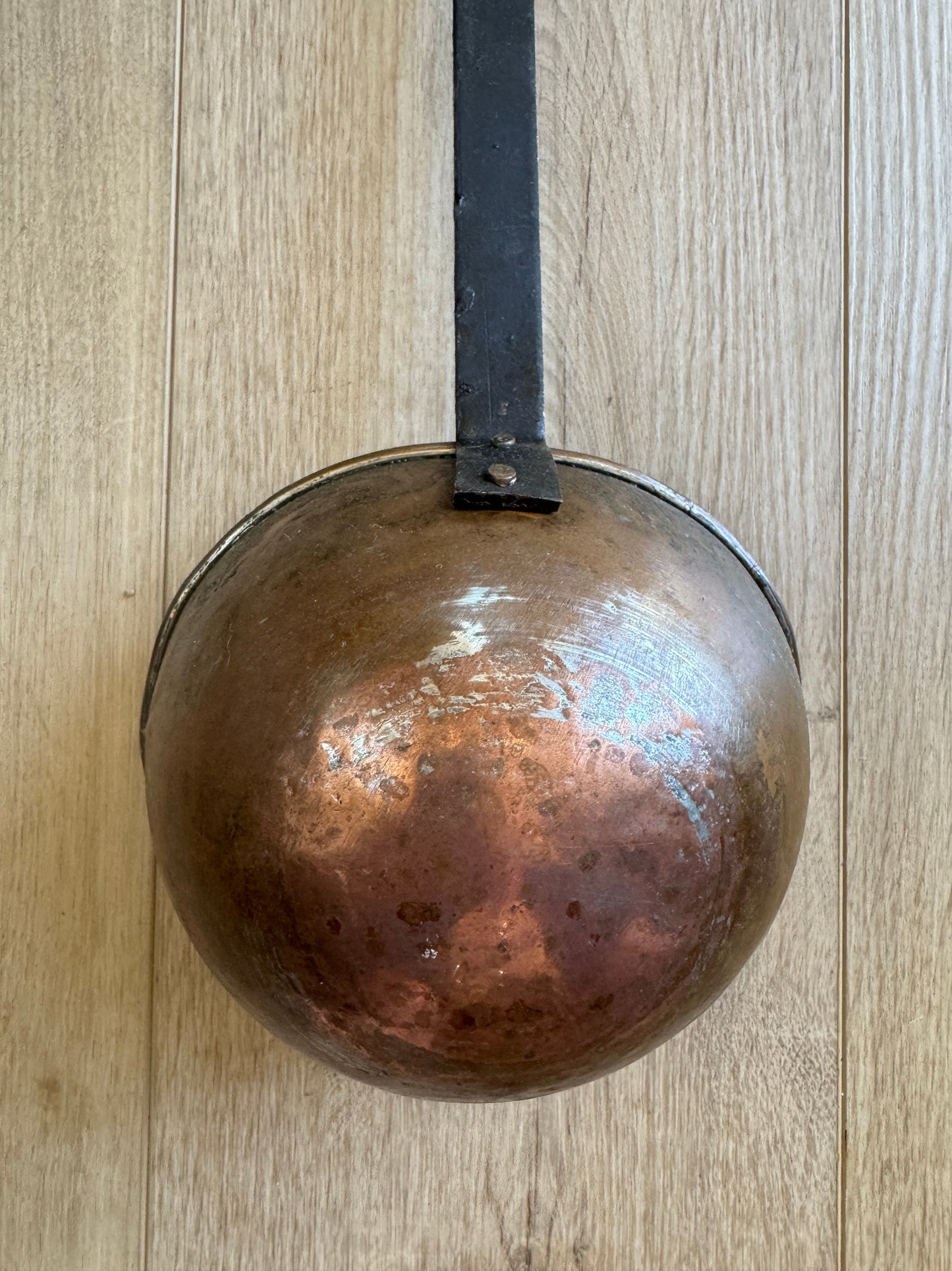 Large Copper Ladle