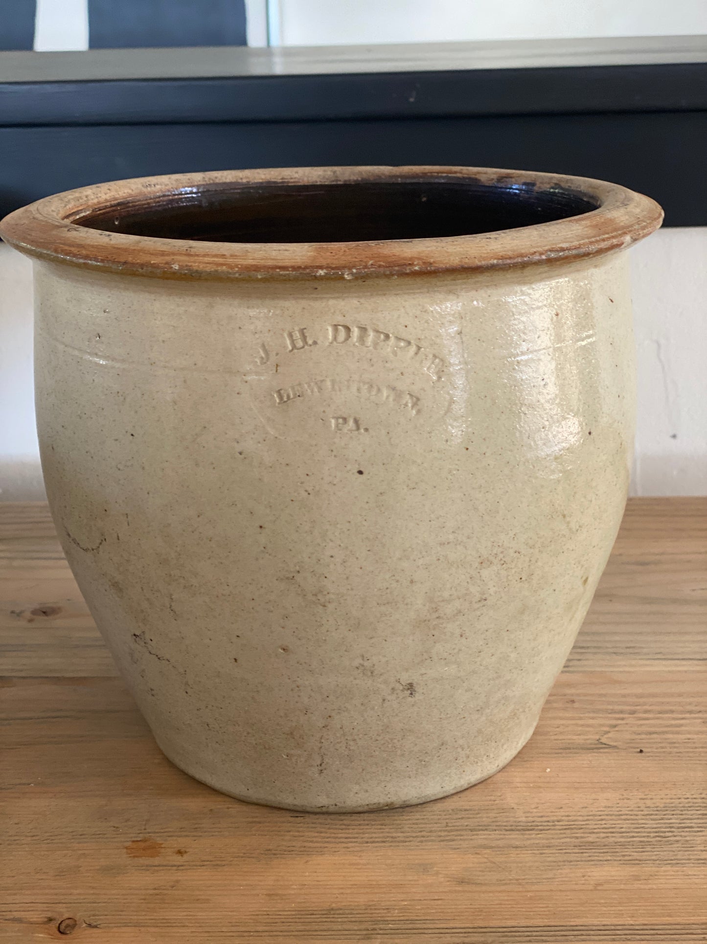 JH Dipple Crock, circa 1870s
