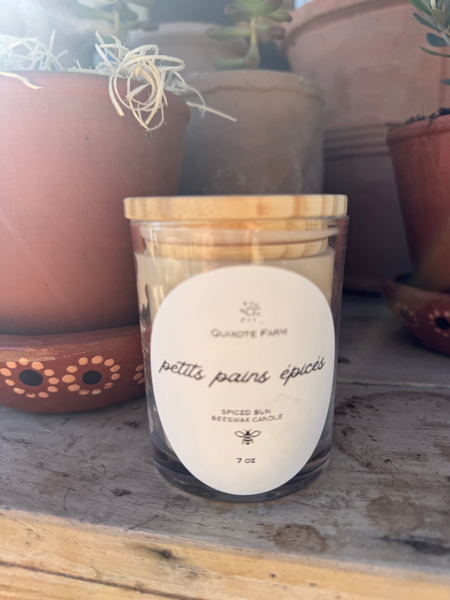 Petite Pains Epices Holiday Beeswax Candle