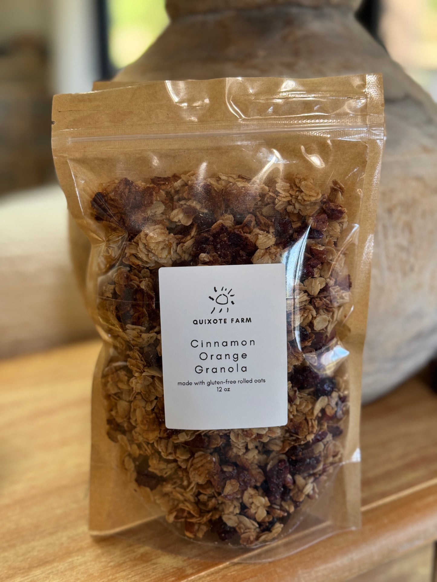 Gluten Free Orange + Cinnamon granola