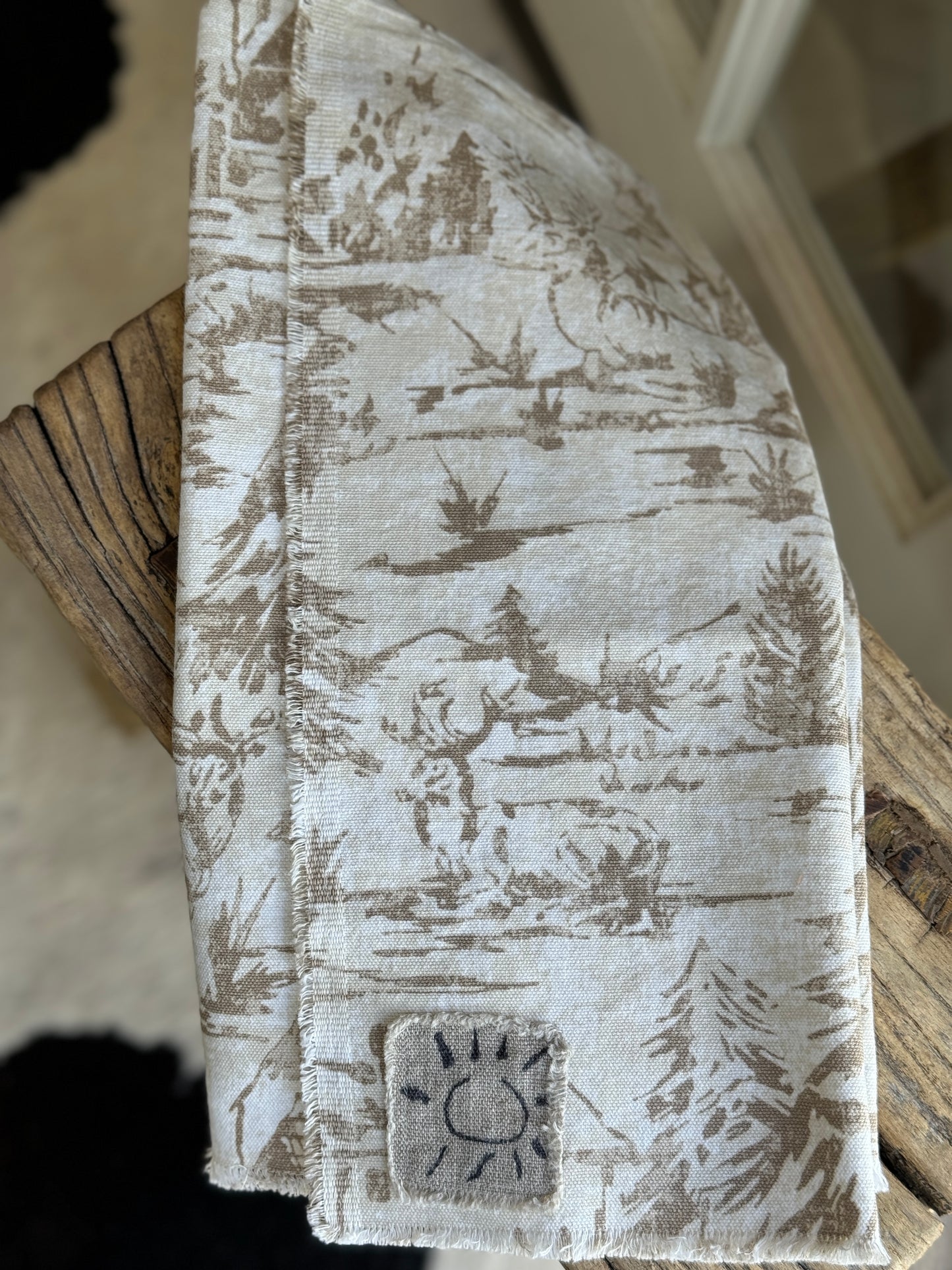 Quixote Farm Holiday Tea Towel