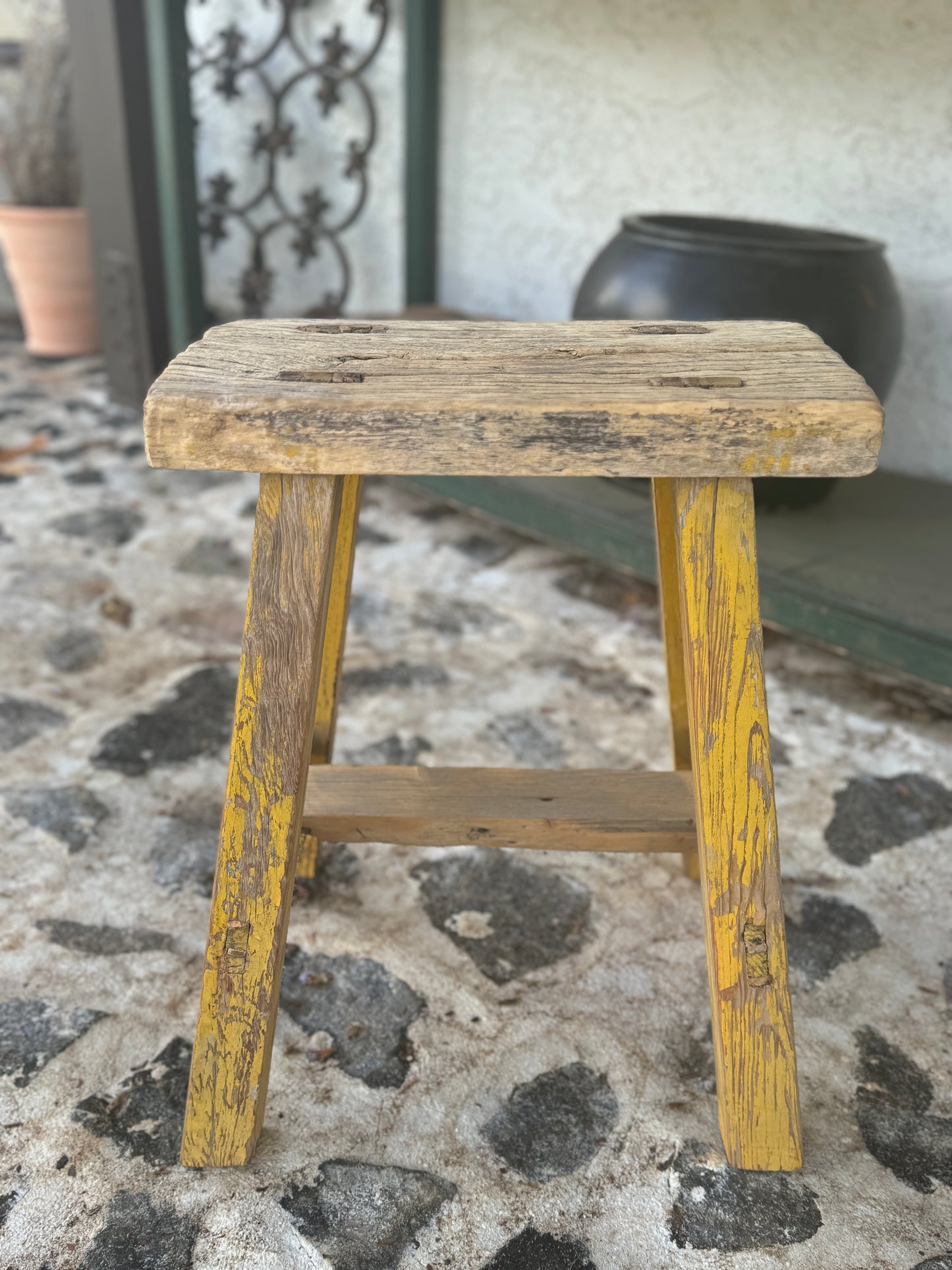 Small Rustic Stool
