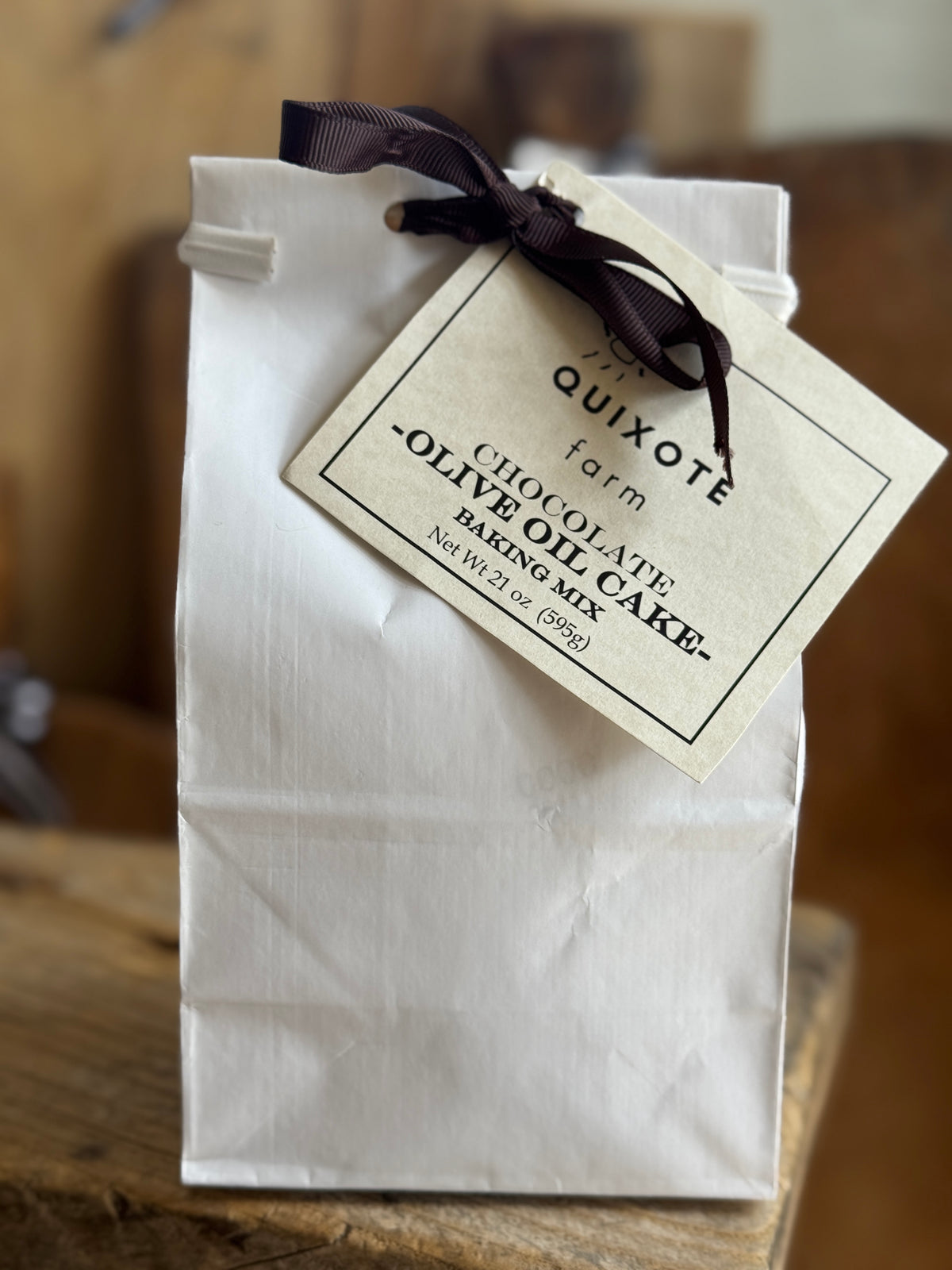 Quixote Farm Chocolate Olive Oil cake mix