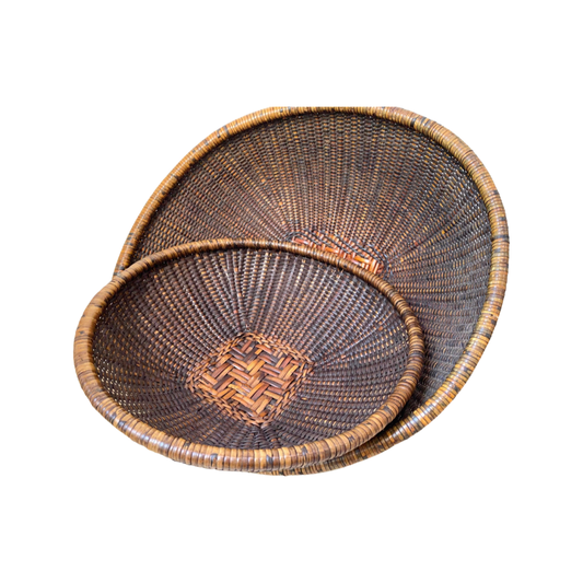 Nesting Basket Bowls, Set of 2