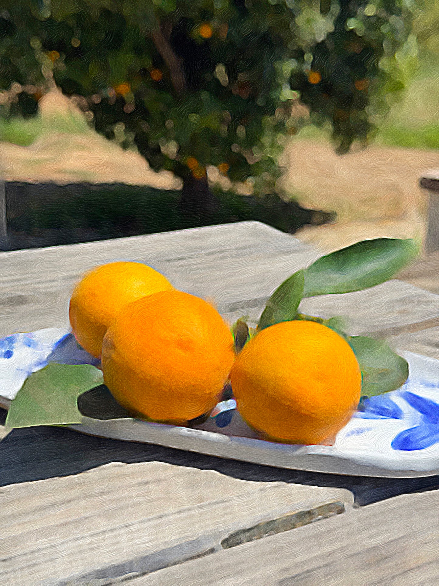 Quixote Creative:Still Life in the Grove with Susie and Beverly 10/3