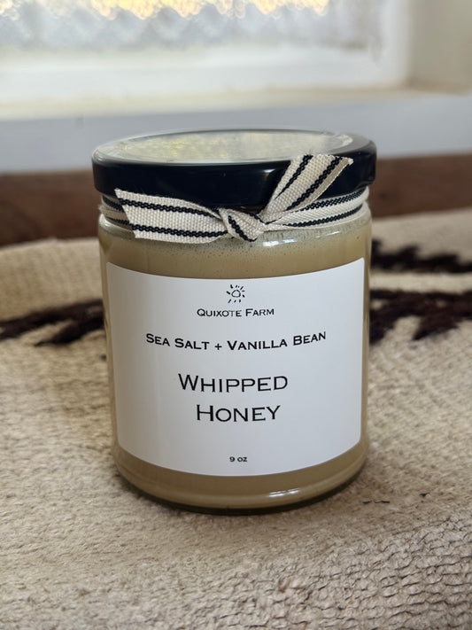 Sea Salt + Vanilla Bean Whipped Honey