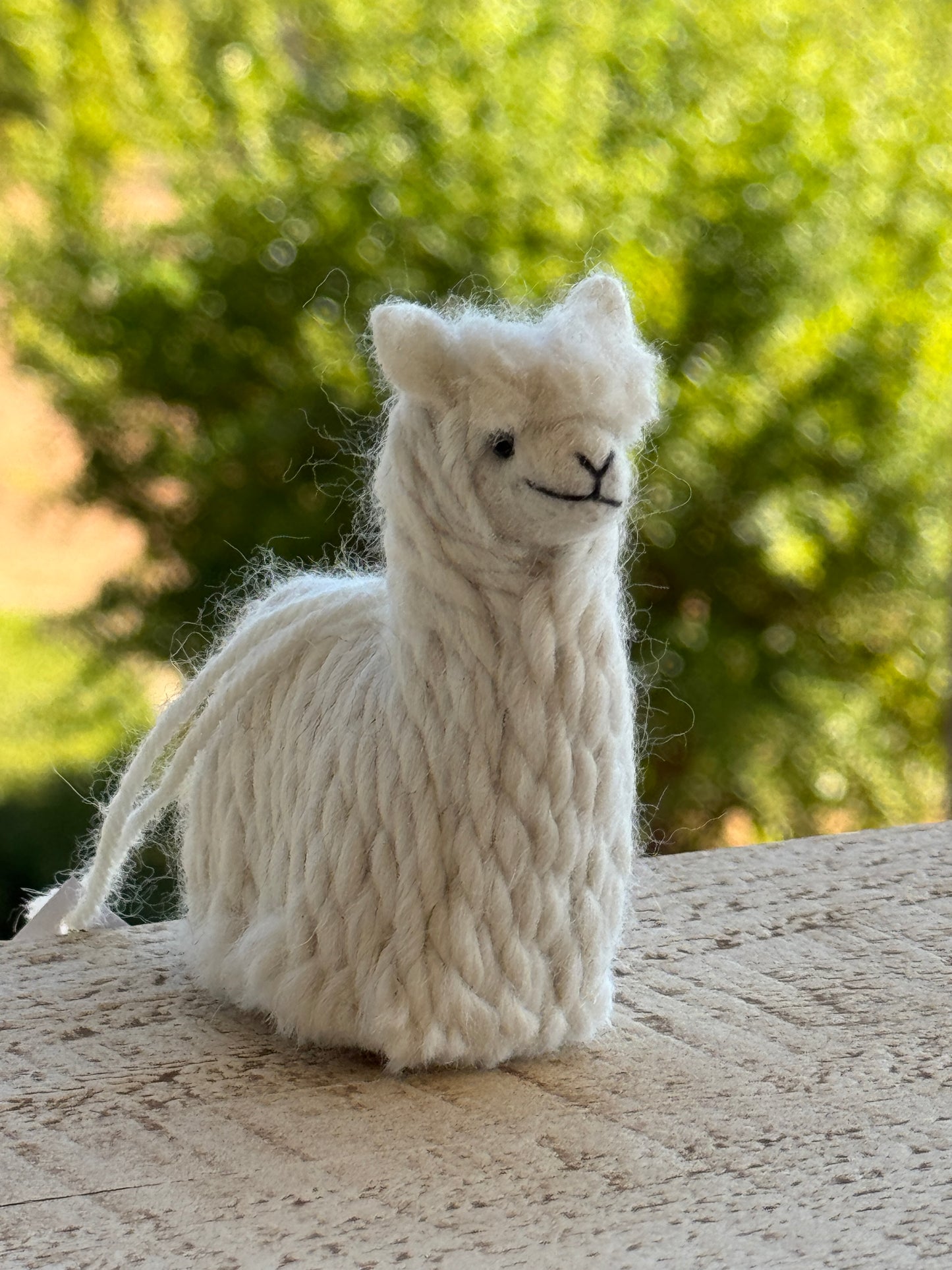 Ollie the Alpaca ornament