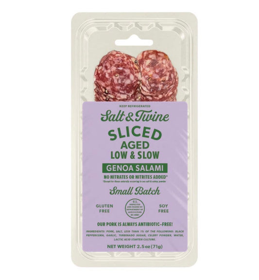 Genoa Salami Pre-Sliced
