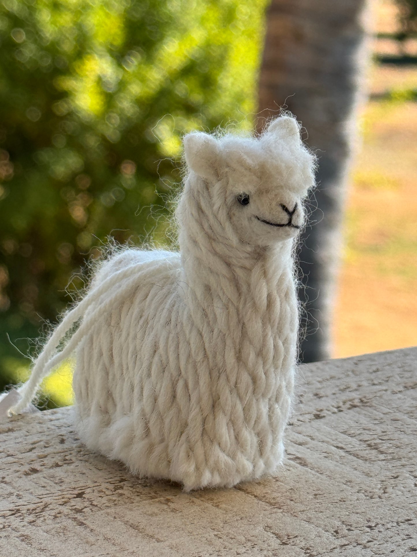 Ollie the Alpaca ornament