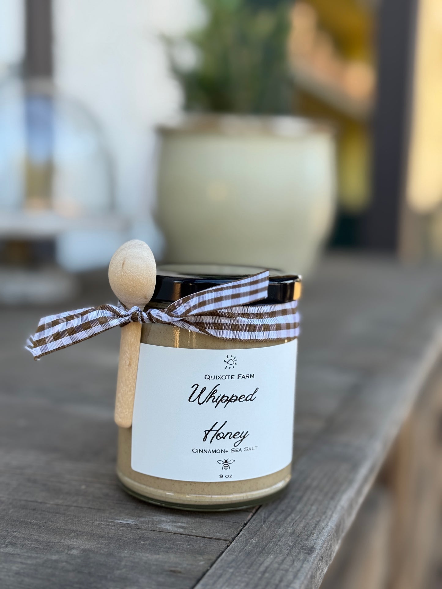 Cinnamon and Sea Salt Whipped Honey