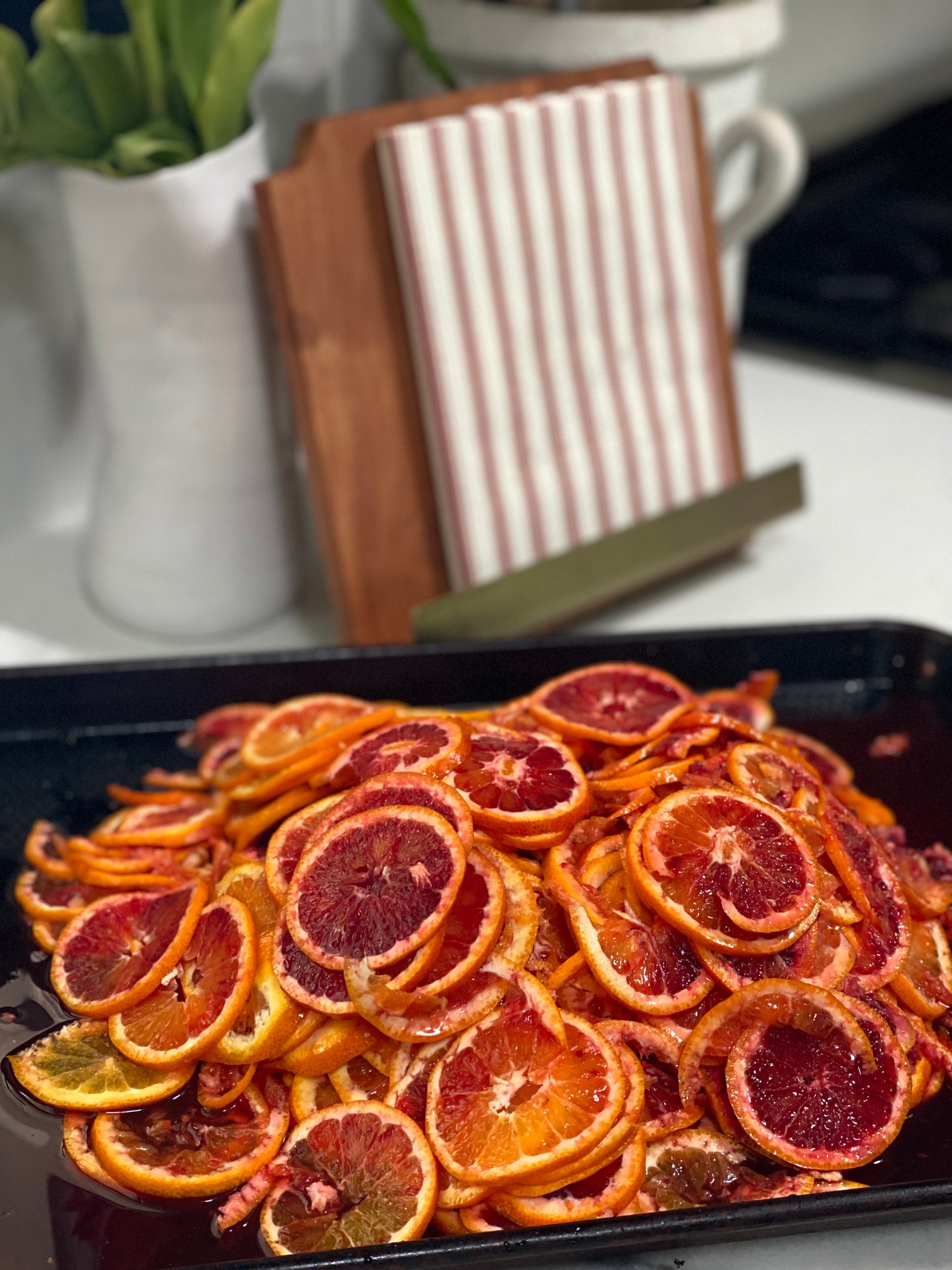 Small Batch Blood Orange Sauce