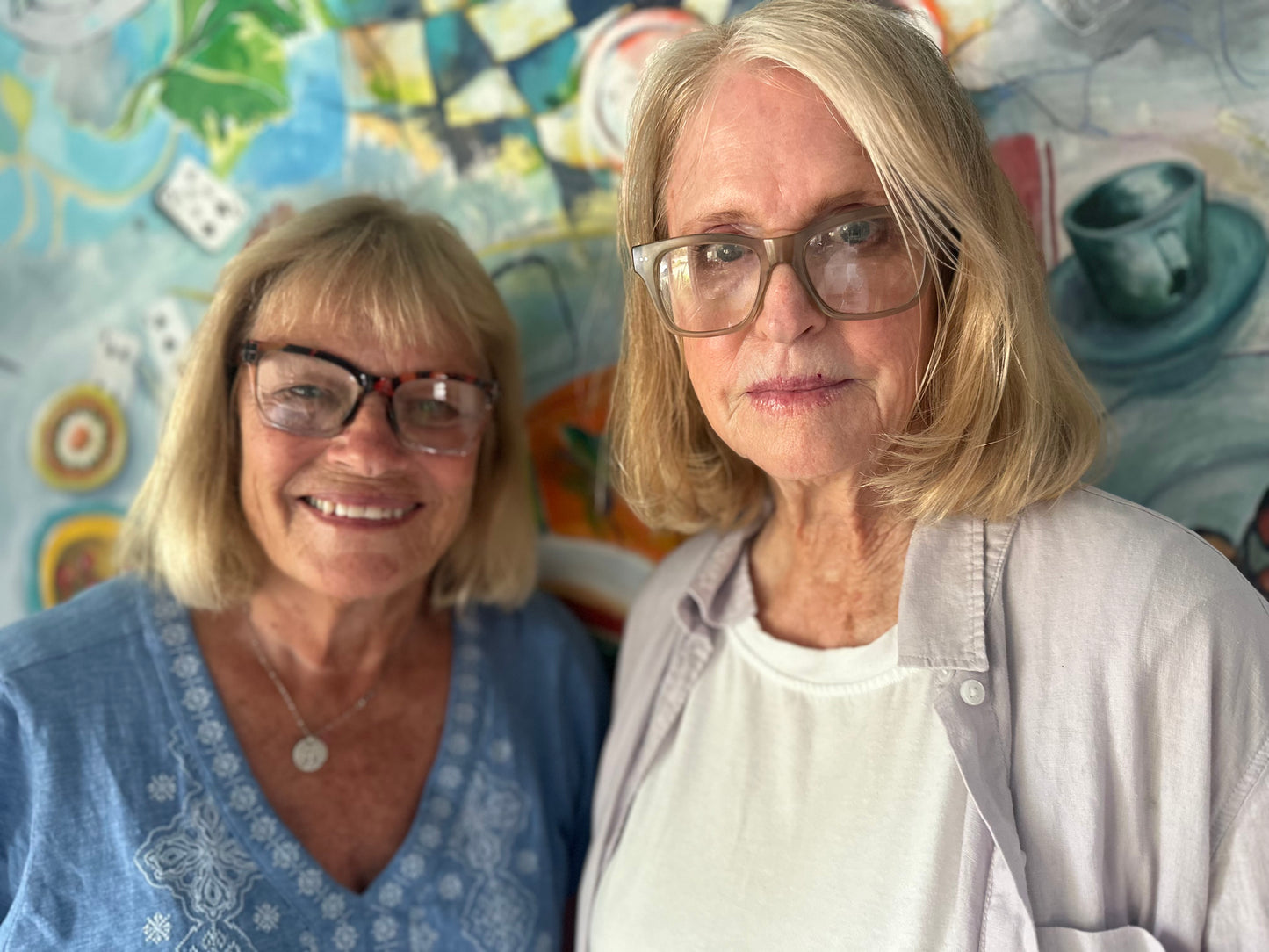 Quixote Creative:Still Life in the Grove with Susie and Beverly 10/3