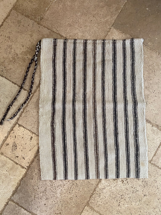 Vintage Striped Grain Sack