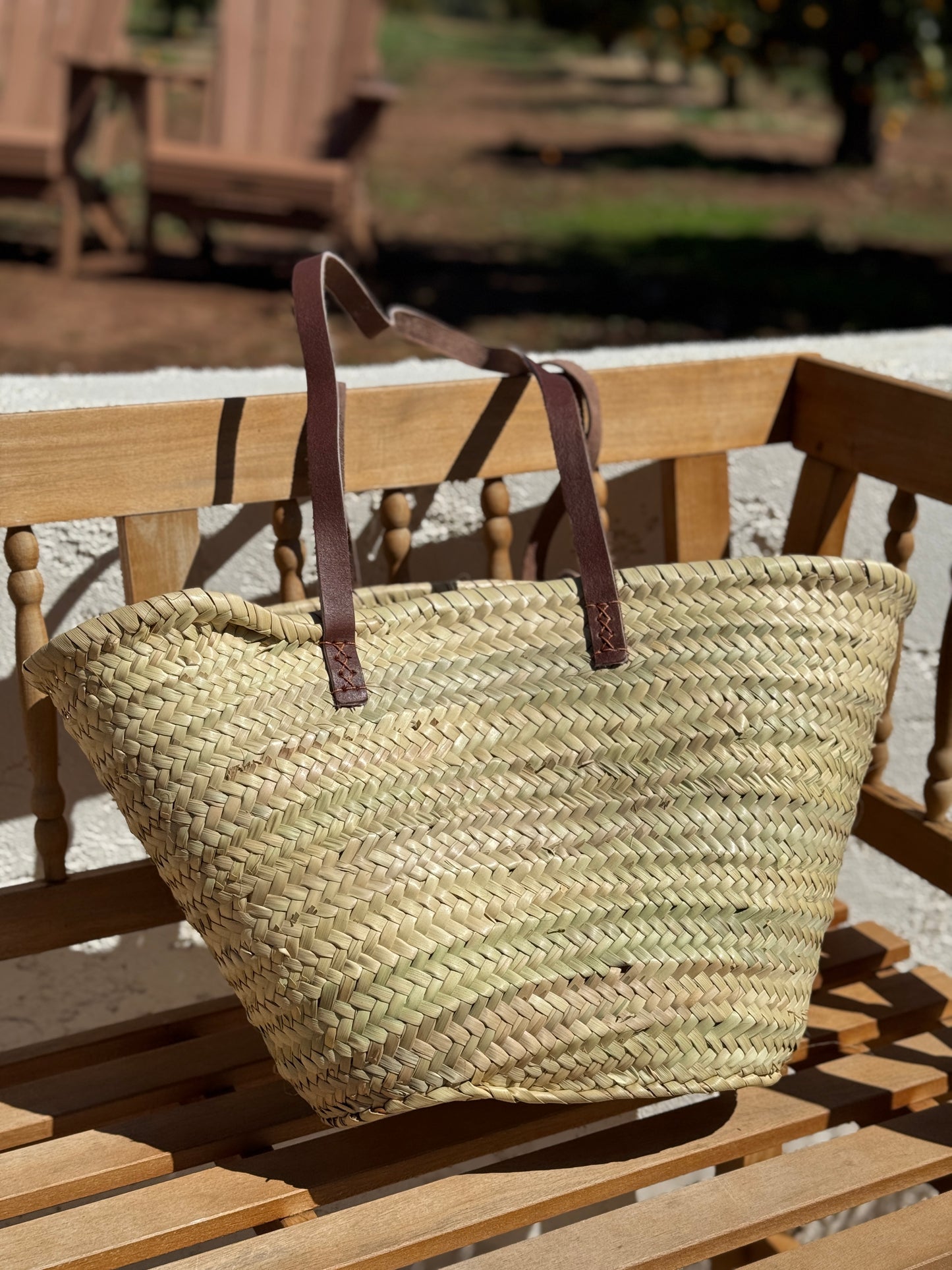 French Market Straw Tote