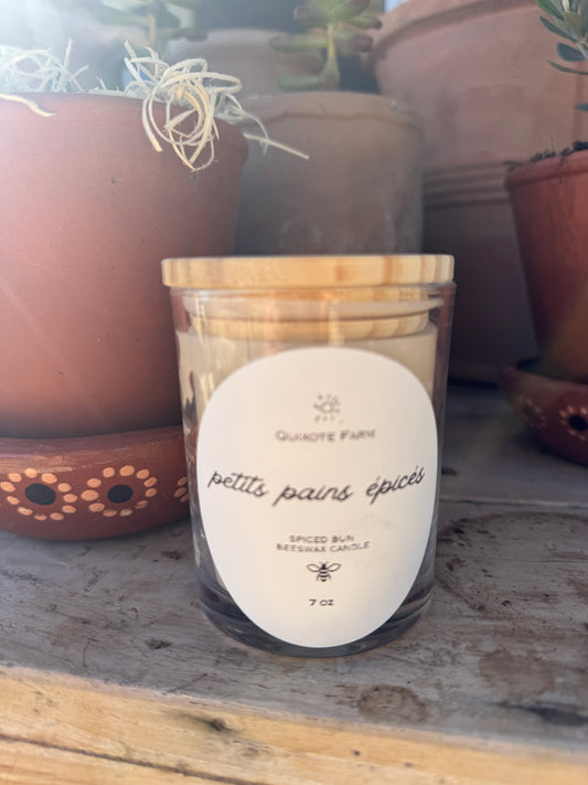 Petite Pains Epices Holiday Beeswax Candle