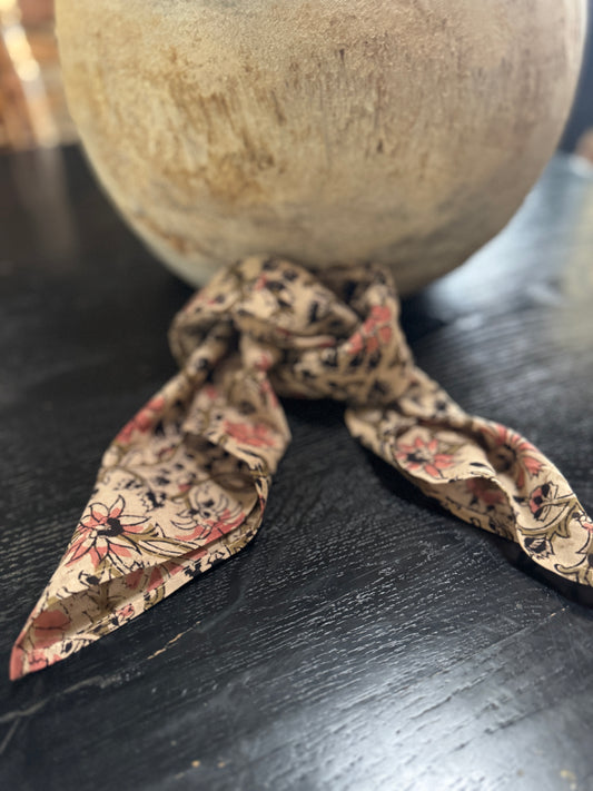 Blossom Blockprint Bandana
