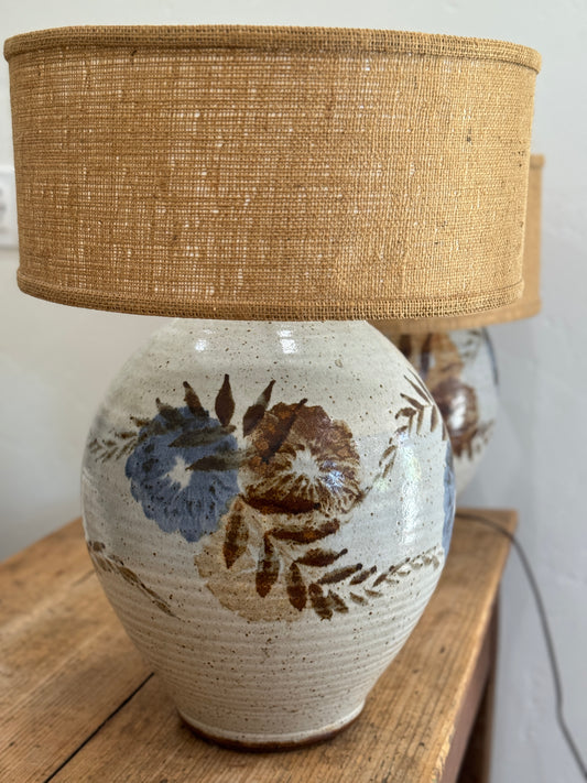 Handmade Vintage Ceramic Lamp