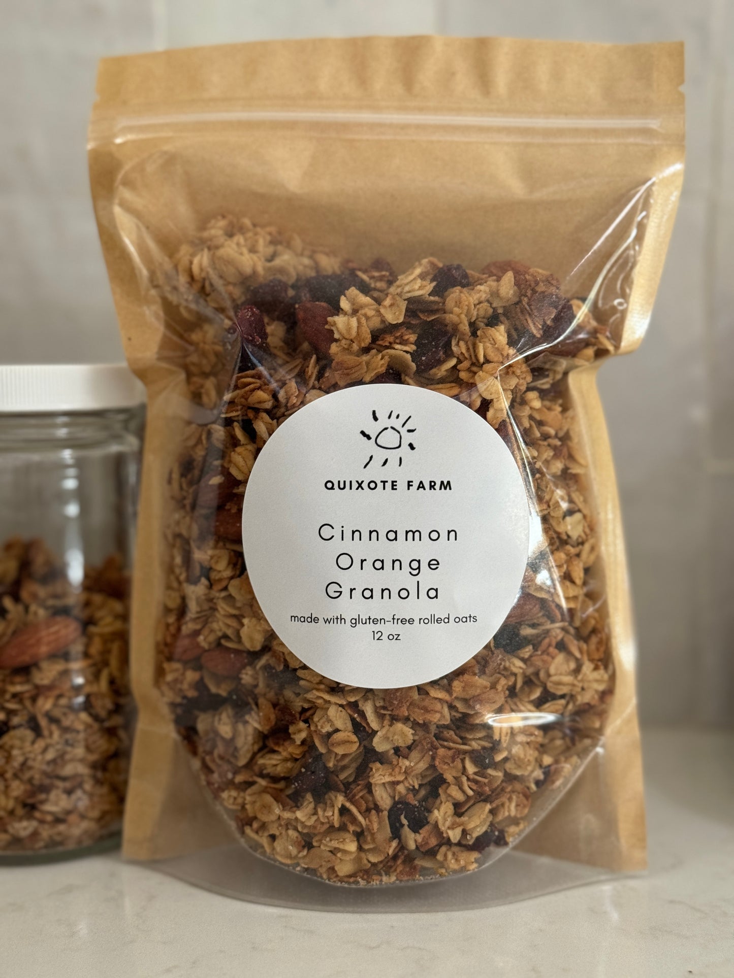 Gluten Free Orange + Cinnamon granola