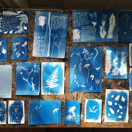 Quixote Creative: Cyanotype Workshop with Juliet Michele 10/10