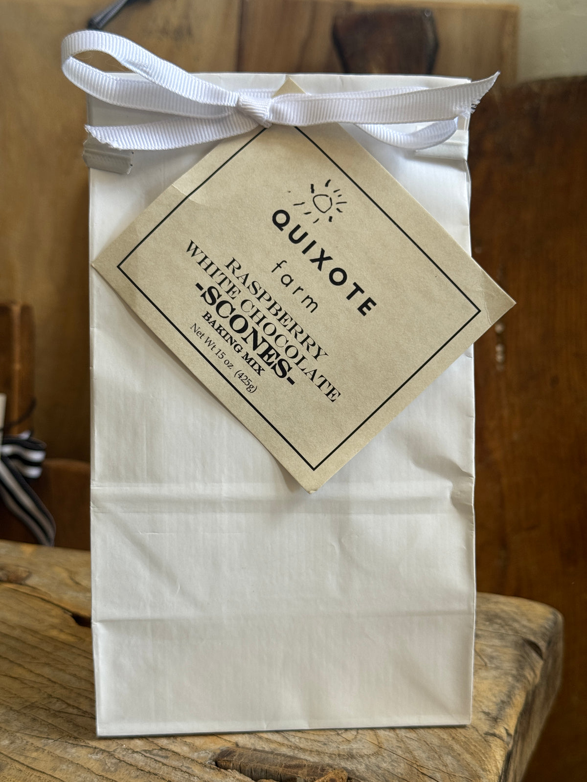 Quixote Farm Raspberry White Chocolate Scone Mix￼